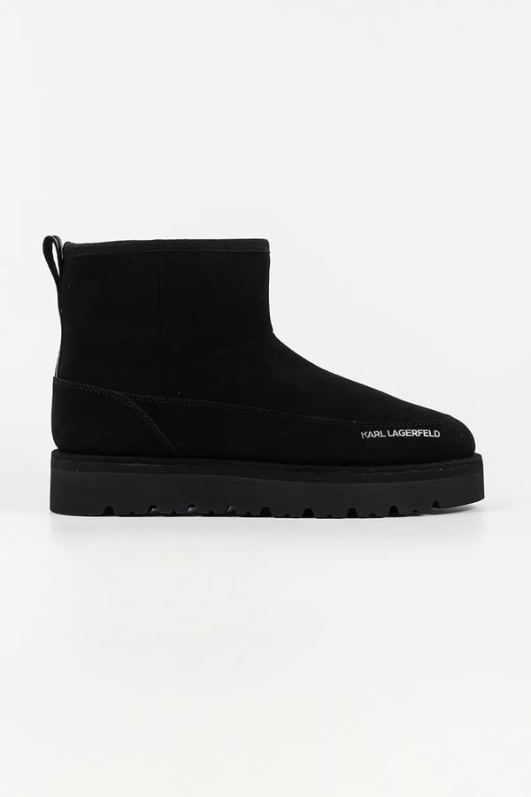 ΠΑΠΟΥΤΣΙΑ KARL LAGERFELD - 500-Black Suede